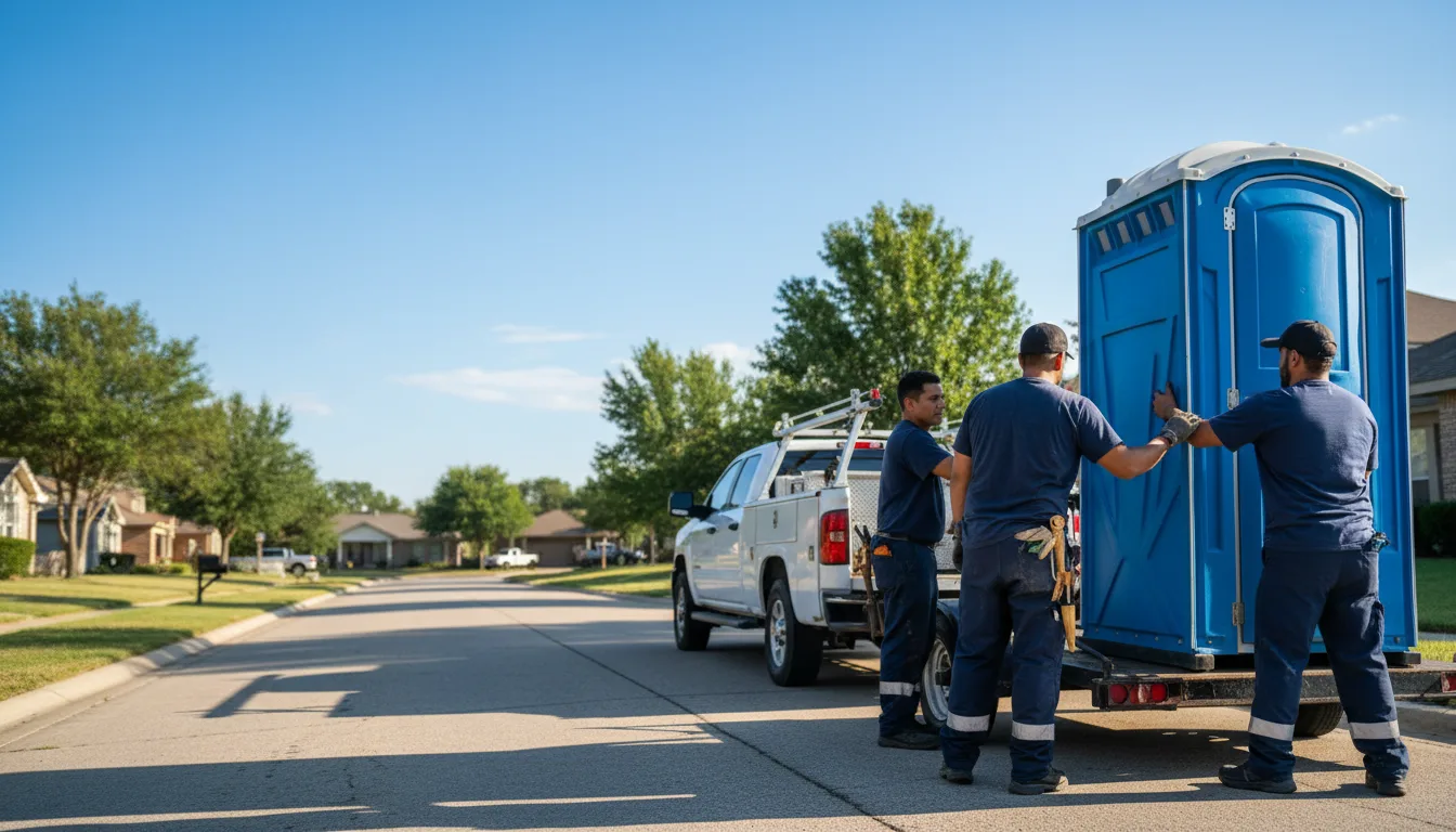 Portable Toilet Rental in Taft, OK near me